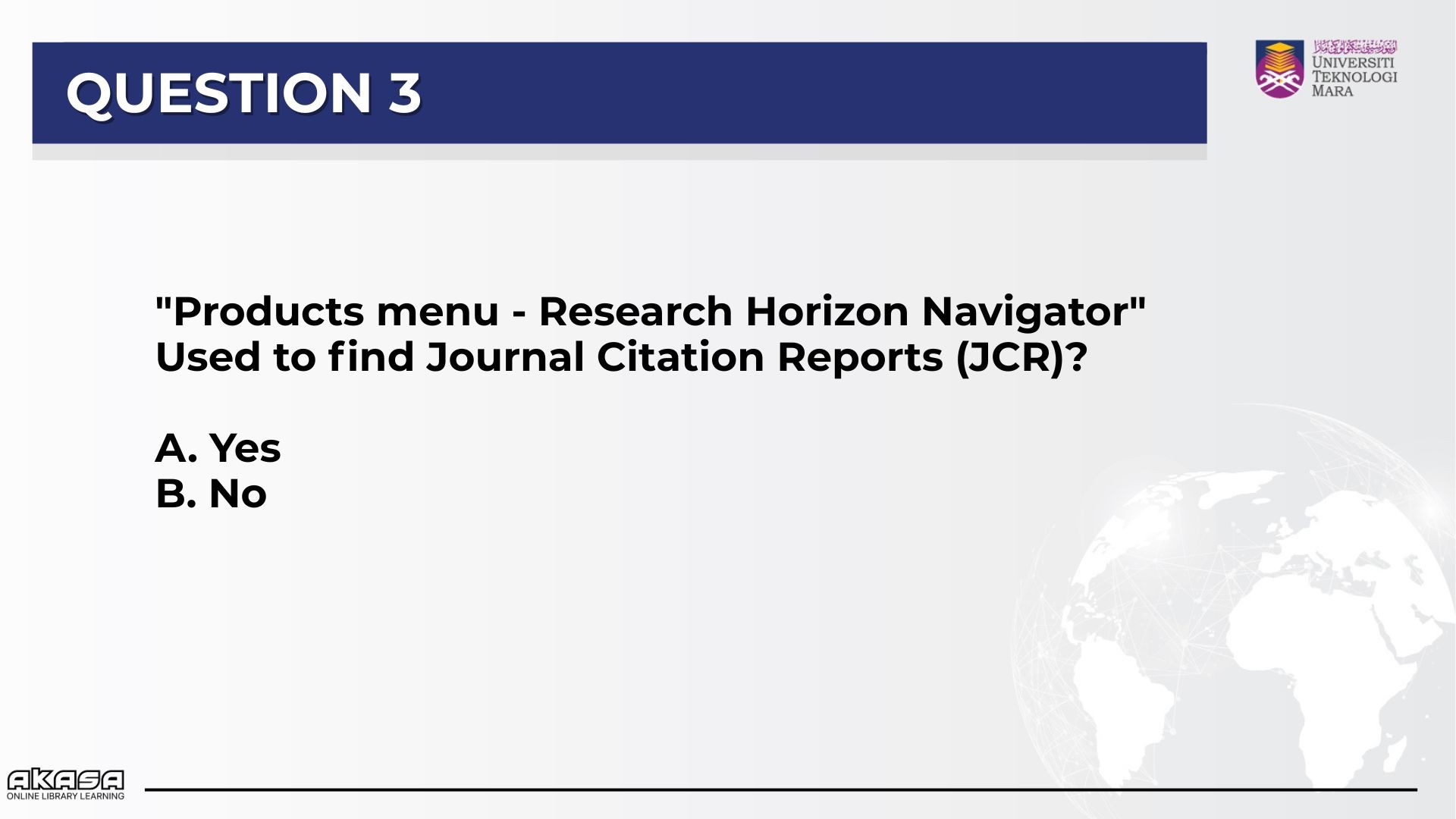 Question 3