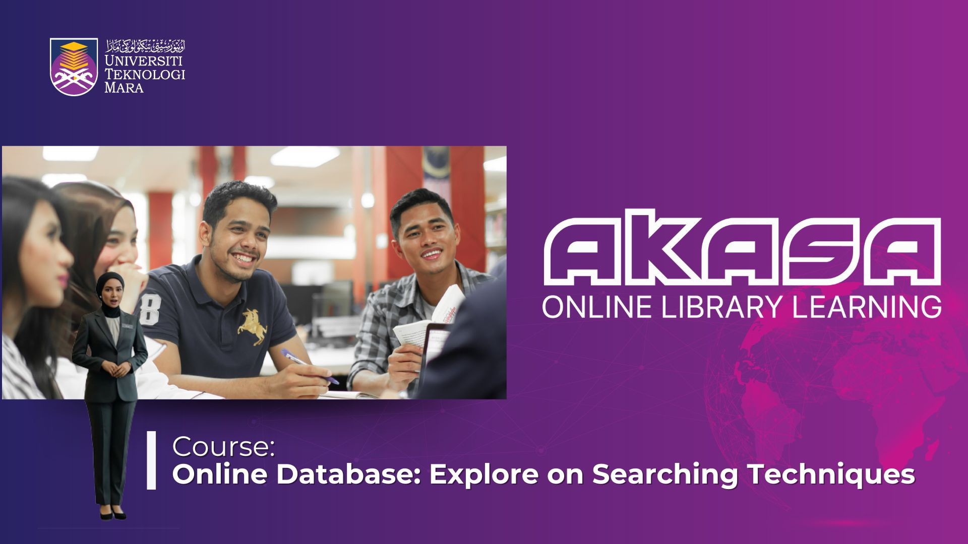 The "Online Database: Explore Searching Techniques" course is designed to teach learners how to efficiently and effectively search various online databases using advanced searching strategies. The course covers foundational and advanced techniques such as keyword searching, Boolean logic (AND, OR, NOT), truncation, wildcards, phrase searching, and nested searching to refine search queries and retrieve relevant results. It emphasizes developing a comprehensive search plan, identifying key concepts, and applying search strategies across multiple databases to capture all relevant information. Learners also gain skills in evaluating search results, using filters and limiters, and maintaining effective records of their search process.